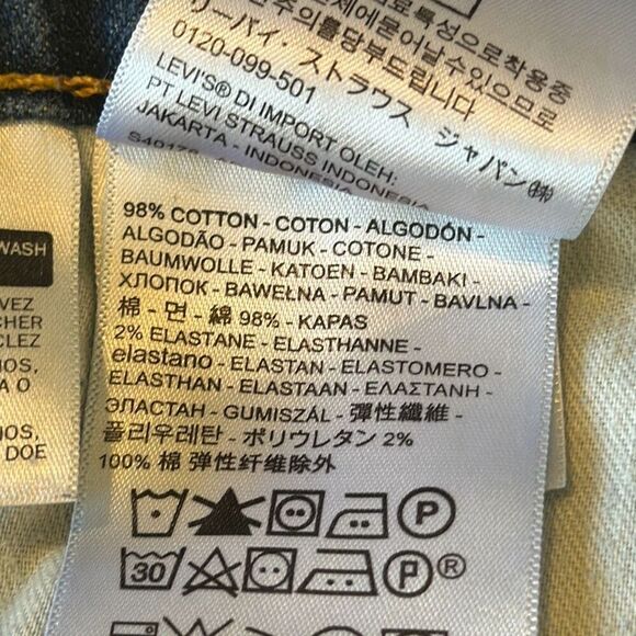 Levi’s 541 Men’s Athletic fit Medium Wash Jeans Denim size W44 x L32 - Picture 6 of 8